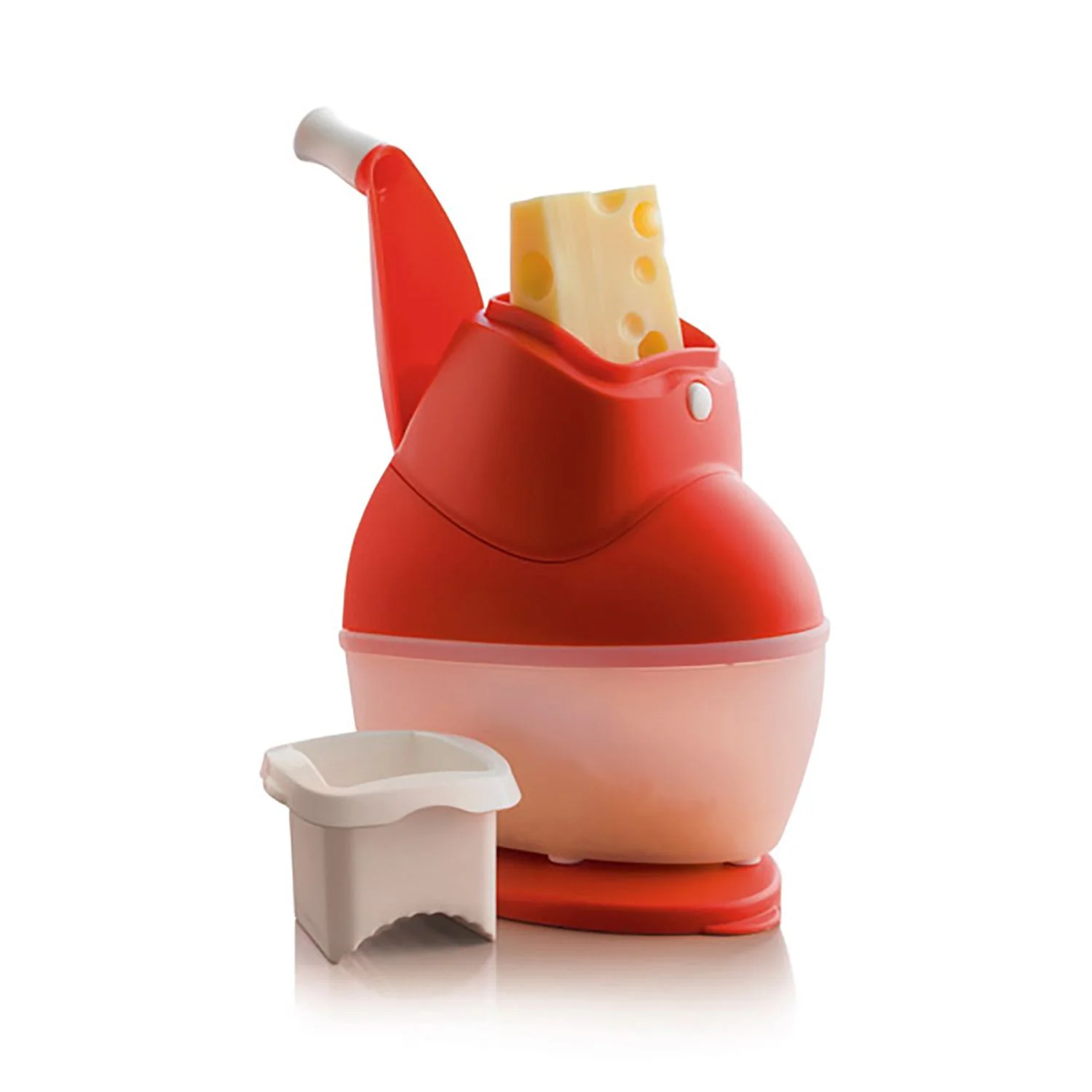 Ralador De Queijo Tupperware Vermelho